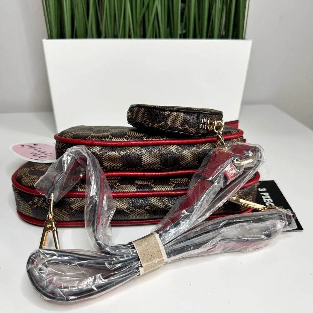 Stylish Women's Bag Set 3pc - Picture 3 of 8